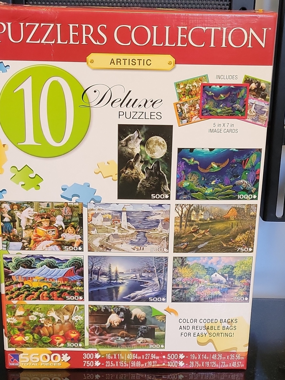 Artistic 10-Deluxe Puzzle Set - Multicolor